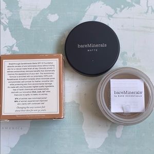 bareMinerals Makeup - Bare Minerals matte foundation medium tan spf 15 bareMinerals Makeup - Bare Minerals matte foundation medium tan spf 15